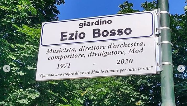 Intitolato a Ezio Bosso il giardino di piazza Statuto: le foto 