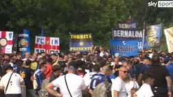 VIDEO / Fiorentina-Inter: tifosi, solo attimi di tensione. Poi questione sotto controllo