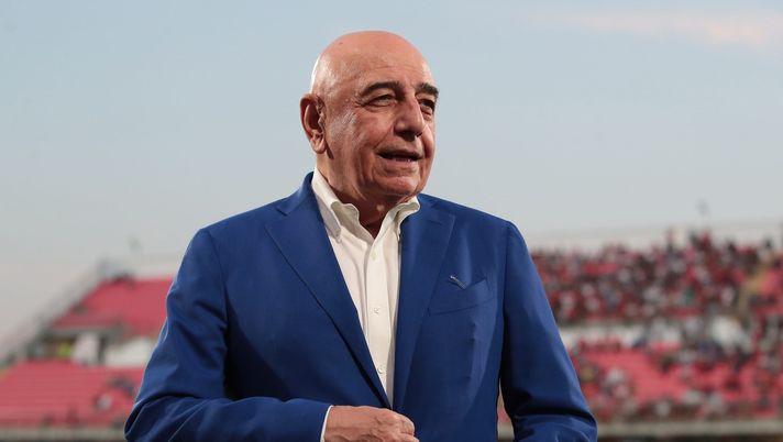 MONZA, ITALY - AUGUST 13: CEO of AC Monza Adriano Galliani looks on during the Serie A match between AC Monza and Torino FC at Stadio Brianteo on August 13, 2022 in Monza, Italy. (Photo by Emilio Andreoli/Getty Images)