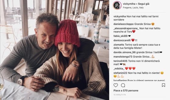 Social / Si rivede Mihajlovic, la figlia Viktorija e i tifosi del Toro: “Non hai mai fallito nel…” Social / Si rivede Mihajlovic, la figlia Viktorija e i tifosi del Toro: “Non hai mai fallito nel…”