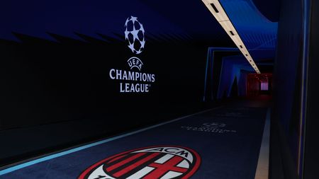 MILAN, ITALY - OCTOBER 22: A general view inside the stadium before the UEFA Champions League 2024/25 League Phase MD3 match between AC Milan and Club Brugge KV at Stadio San Siro on October 22, 2024 in Milan, Italy. (Photo by Claudio Villa/AC Milan via Getty Images)