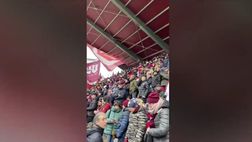 Torino, grande presenza dei tifosi all’allenamento dei granata | VIDEO