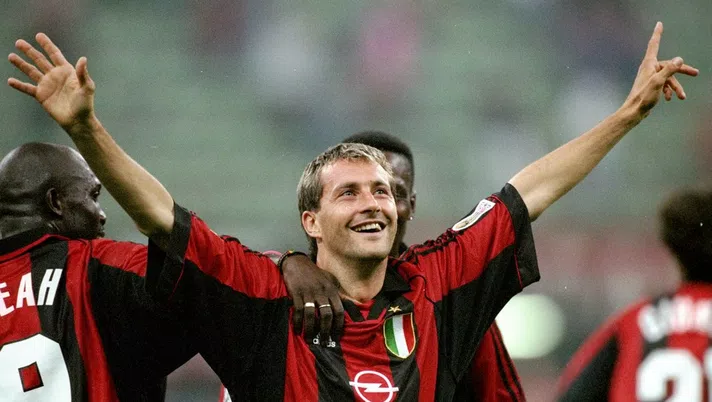 Maurizio Ganz, nel 1999 con la maglia del Milan (credits: GETTY Images)
