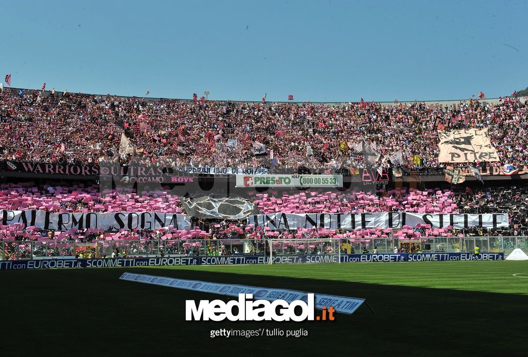  Coreografia di Palermo-Sampdoria del 2010 (ph. Getty) 