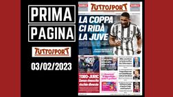 Prima pagina Tuttosport: “La coppa ci ridà la Juve”