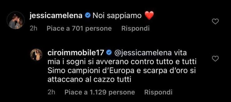 Immobile: “In un anno Scarpa d’Oro e campione d’Europa: contro tutti, attaccatevi al c…”- immagine 2