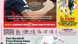 Rassegna stampa dei principali quotidiani sportivi nazionali