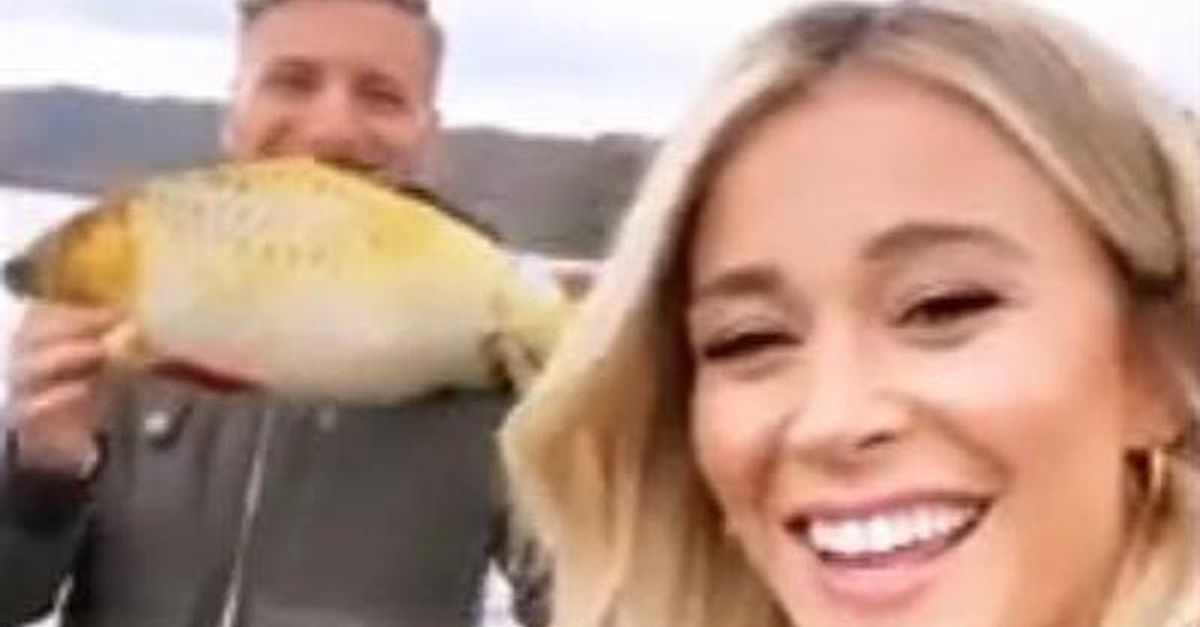 VIDEO Diletta Leotta pesca con sorpresa Ciro Immobile abbocca