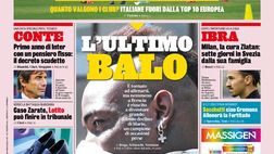 GAZZETTA DELLO SPORT – La prima pagina di oggi, 28 maggio 2020