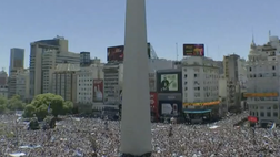 Delirio a Buenos Aires, la festa dell’Argentina IN DIRETTA