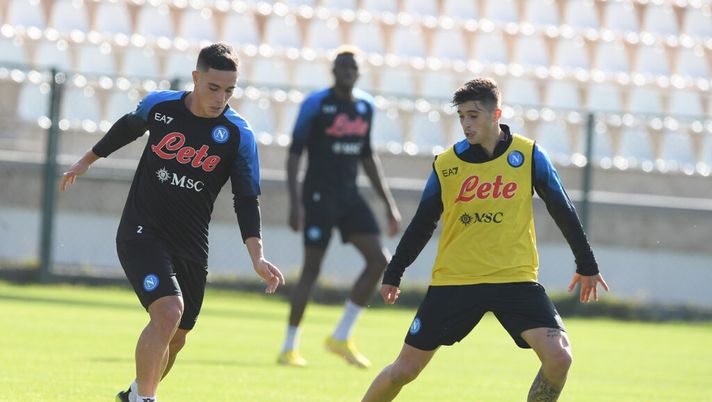 Foto SSCN UFFICIALE – Il report dell’allenamento pomeridiano: due azzurri ancora a parte - immagine 1