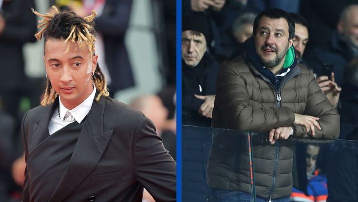 Salvini-Ghali, pace fatta. Dal cantante arriva una maglia. Il politico: “Amici come prima” - immagine 1