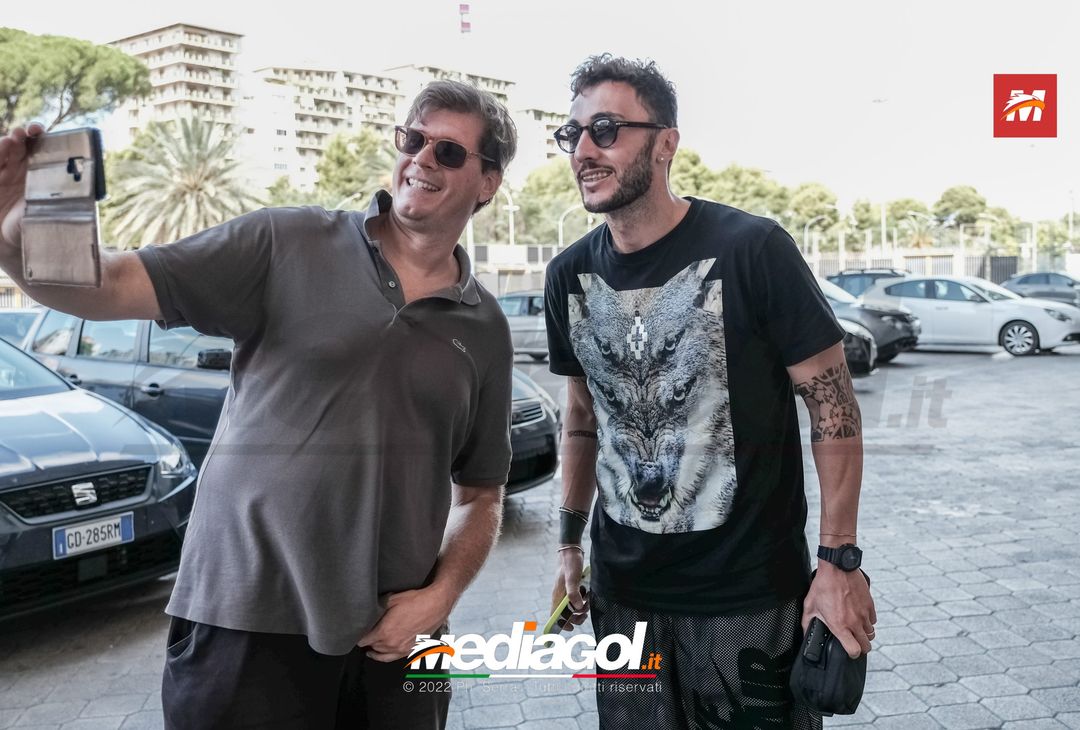 FOTO Palermo, verso la Reggina: i rosanero di Corini si radunano al Barbera (GALLERY)- immagine 1