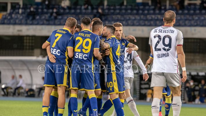 Verona verso Napoli, la ripresa 