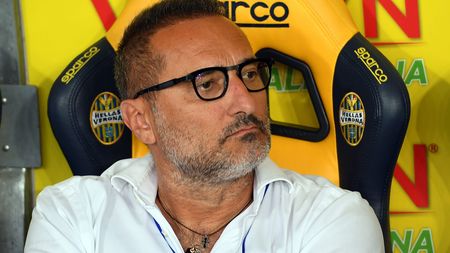 VERONA, ITALY - JUNE 20: Maurizio Setti President of Hellas Verona looks on before the Serie A match between Hellas Verona and Cagliari Calcio at Stadio Marcantonio Bentegodi on June 20, 2020 in Verona, Italy.  (Photo by Alessandro Sabattini/Getty Images)