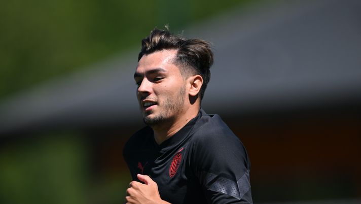 Brahim Díaz AC Milan allenamento Milanello