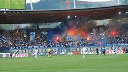 Tifoso in tribunale: 17 mesi per lancio di bengala acceso al derby di Zurigo