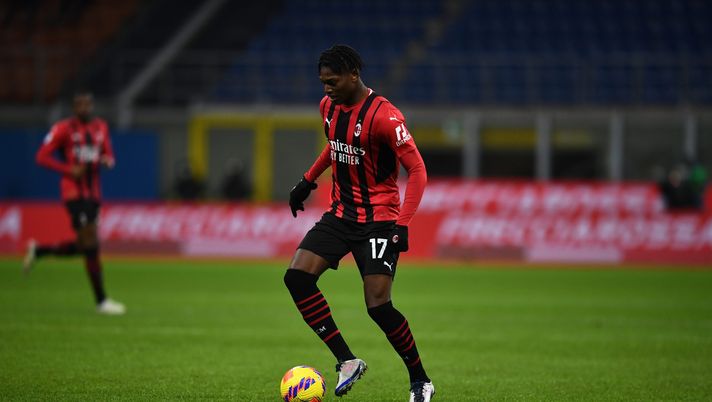 Rafael Leao (attaccante AC Milan) durante Milan-Spezia (Serie A 2021-2022) | News (Getty Images) Rafael Leao AC Milan