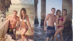 SOCIAL / Canalis, foto a confronto: “Tre anni fa prima e tre anni dopo con amore”