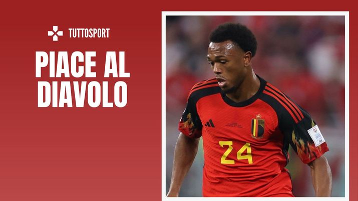 Lois Openda Lens Belgio Mondiali Qatar 2022 Calciomercato AC Milan