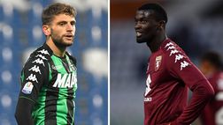 Niang e Berardi, talento e incostanza: tocca a loro infiammare Sassuolo-Torino