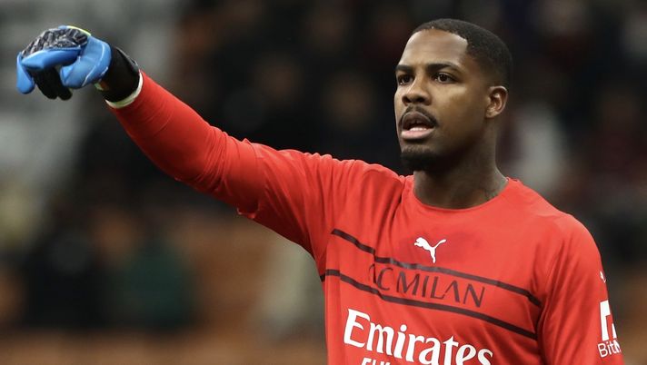 Mike Maignan AC Milan Milan-Empoli 1-0 Serie A 2021-2022