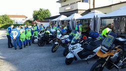 La Motostaffetta Fvg taglia il traguardo del decimo anno