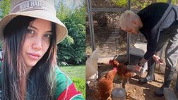 VIDEO / Vita da contadini, Wanda e Icardi si rilassano nella casa di campagna di Milano