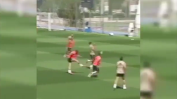 VIDEO Sergio Ramos, che classe in allenamento! Il difensore spagnolo segna anche così…