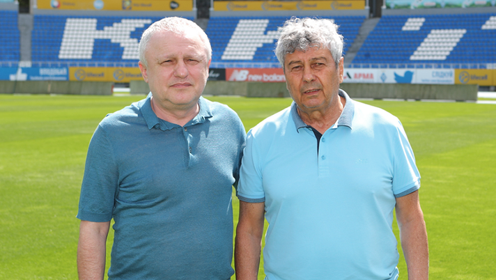 Igor Surkis e Mircea Lucescu Igor Surkis e Mircea Lucescu