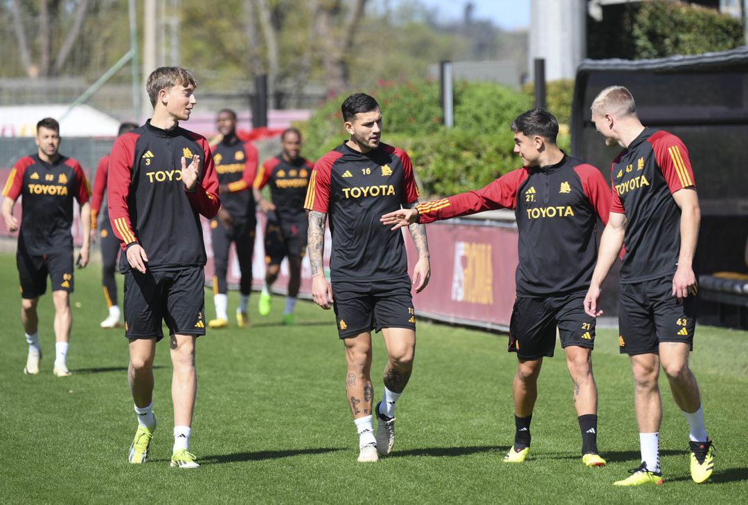 Trigoria, l’allenamento a due giorni dal derby- FOTOGALLERY - immagine 18