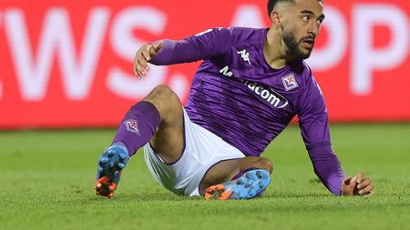 FLORENCE, ITALY - FEBRUARY 05: Nicolas Ivan Gonzalez of ACF Fiorentina shows his dejection during the Serie A match between ACF Fiorentina and Bologna FC at Stadio Artemio Franchi on February 5, 2023 in Florence, Italy. (Photo by Gabriele Maltinti/Getty Images)