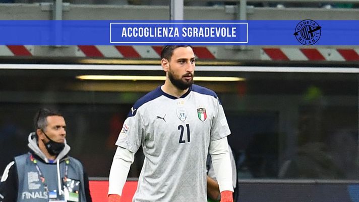 Gianluigi Donnarumma Italia-Spagna 1-2 Nations League