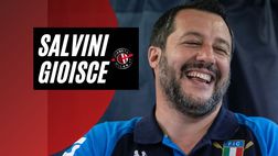 Juventus-Milan 0-3: Tomori manda baci, Salvini confessa il suo affetto
