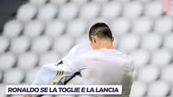 VIDEO Juventus-Genoa, Ronaldo furioso nel post-gara. Pirlo: “Non sarà multato per il lancio della maglia”