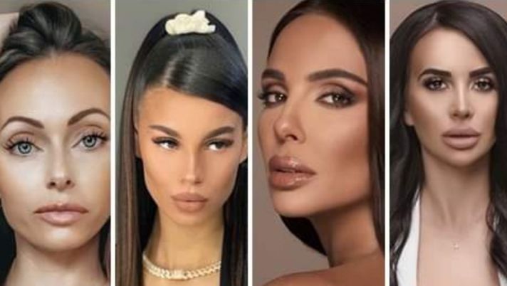 A sinistra le due wags del Levski, a destra quelle del CSKA A sinistra le due wags del Levski, a destra quelle del CSKA