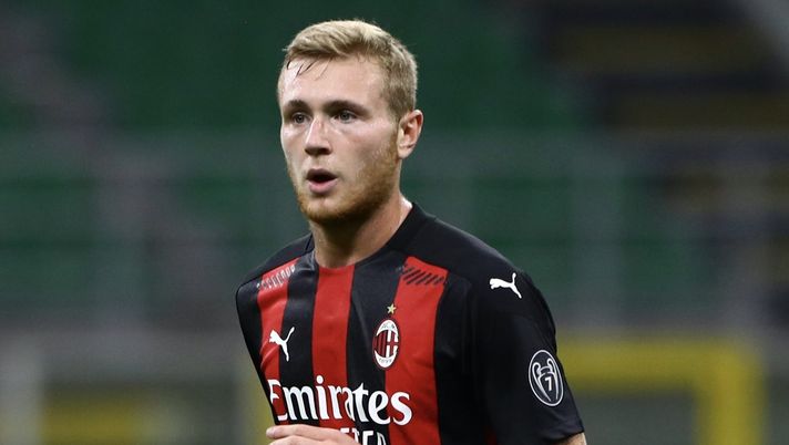 Tommaso Pobega (centrocampista AC Milan), qui durante un'amichevole con i rossoneri nell'estate 2020 | AC Milan News (Getty Images) 