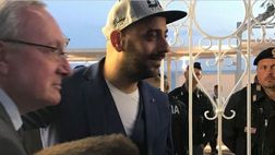 Napoli, l’arrivo dei giocatori a Villa D’Angelo per la cena di fine anno | FOTO