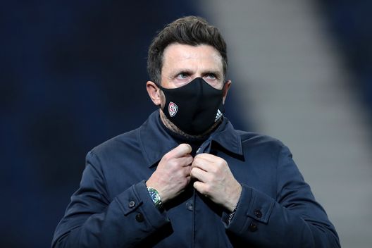 Eusebio Di Francesco, tecnico del Cagliari dall'agosto 2020 Eusebio Di Francesco, tecnico del Cagliari dall'agosto 2020