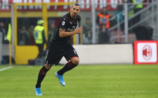  Zlatan Ibrahimovic, attaccante del Milan (credits: GETTY Images) 