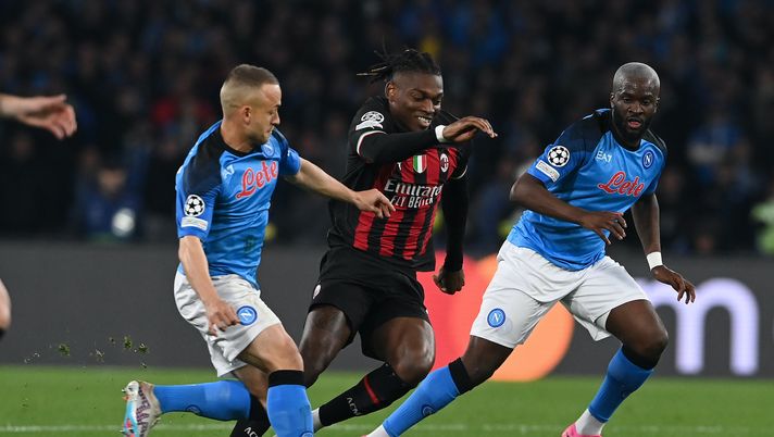 Leao Lobotka Ndombele AC Milan Napoli-Milan Champions League 2022-2023