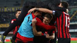 Serie A, Chievo-Milan 1-2: Biglia e Piątek firmano la vittoria, Gattuso a +4 dall’Inter