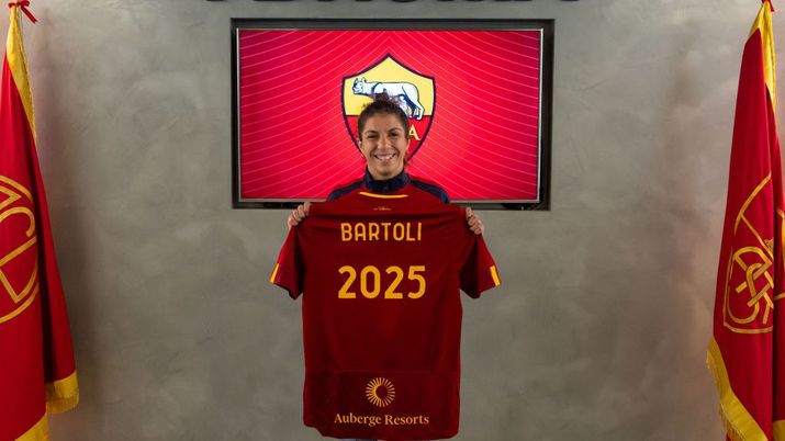 Roma femminile, Bartoli rinnova fino al 2025: “Questo club per me è casa” - immagine 1