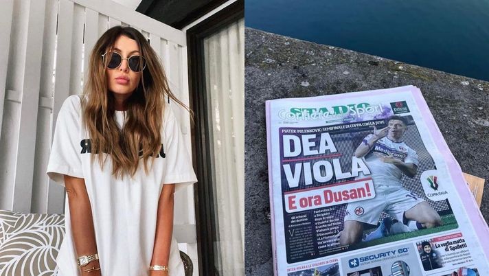 Firenze dimentica Dusan Vlahovic, l’entusiasmo di lady Piatek sui social Firenze dimentica Dusan Vlahovic, l’entusiasmo di lady Piatek sui social