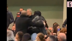 VIDEO Milan-Inter, scintille a San Siro: Ghali e la lite con Salvini in tribuna