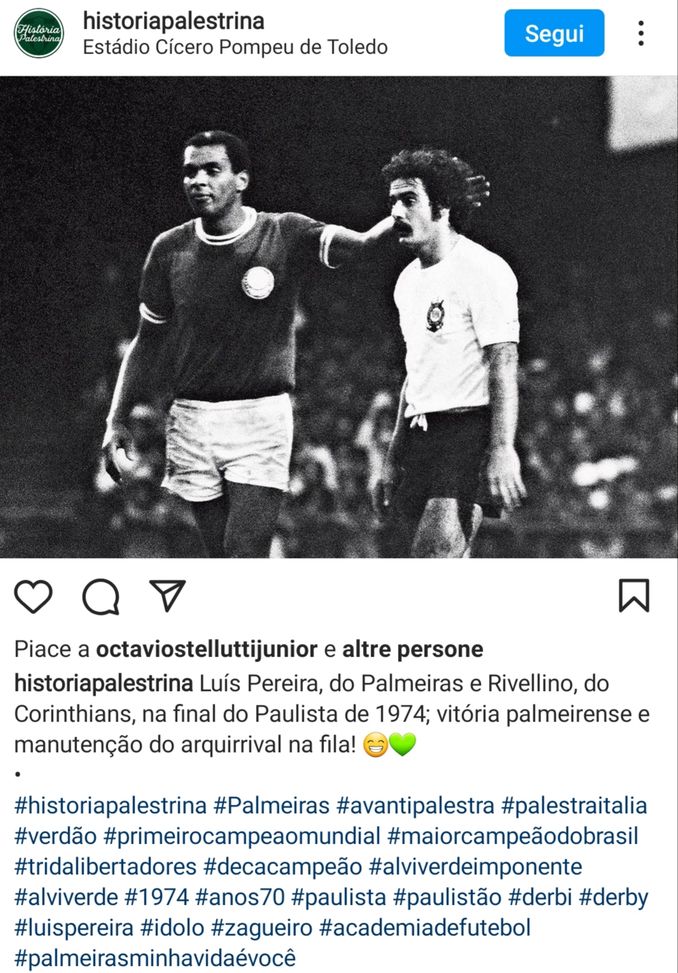 Rivelino battuto due volte nel ’74: dall’Olanda di Cruyff e nel derby paulista in finale- immagine 2