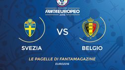 Le pagelle di Svezia-Belgio 0-1: la decide un gol nel finale di Nainggolan