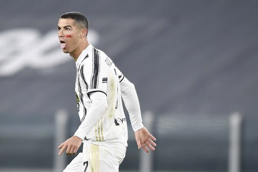 La linguaccia di Ronaldo La linguaccia di Ronaldo