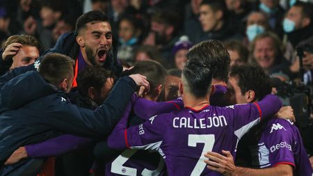 GERMOGLI PH 20 NOVEMBRE 2021 FIRENZE STADIO ARTEMIO FRANCHI CAMPIONATO DI CALCIO DI SERIE A FIORENTINA VS MILAN NELLA FOTO ESULTANZA GOL DUNCAN GERMOGLI PH 20 NOVEMBRE 2021 FIRENZE STADIO ARTEMIO FRANCHI CAMPIONATO DI CALCIO DI SERIE A FIORENTINA VS MILAN NELLA FOTO ESULTANZA GOL DUNCAN