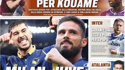 TUTTOSPORT – La prima pagina di oggi, 5 gennaio 2021